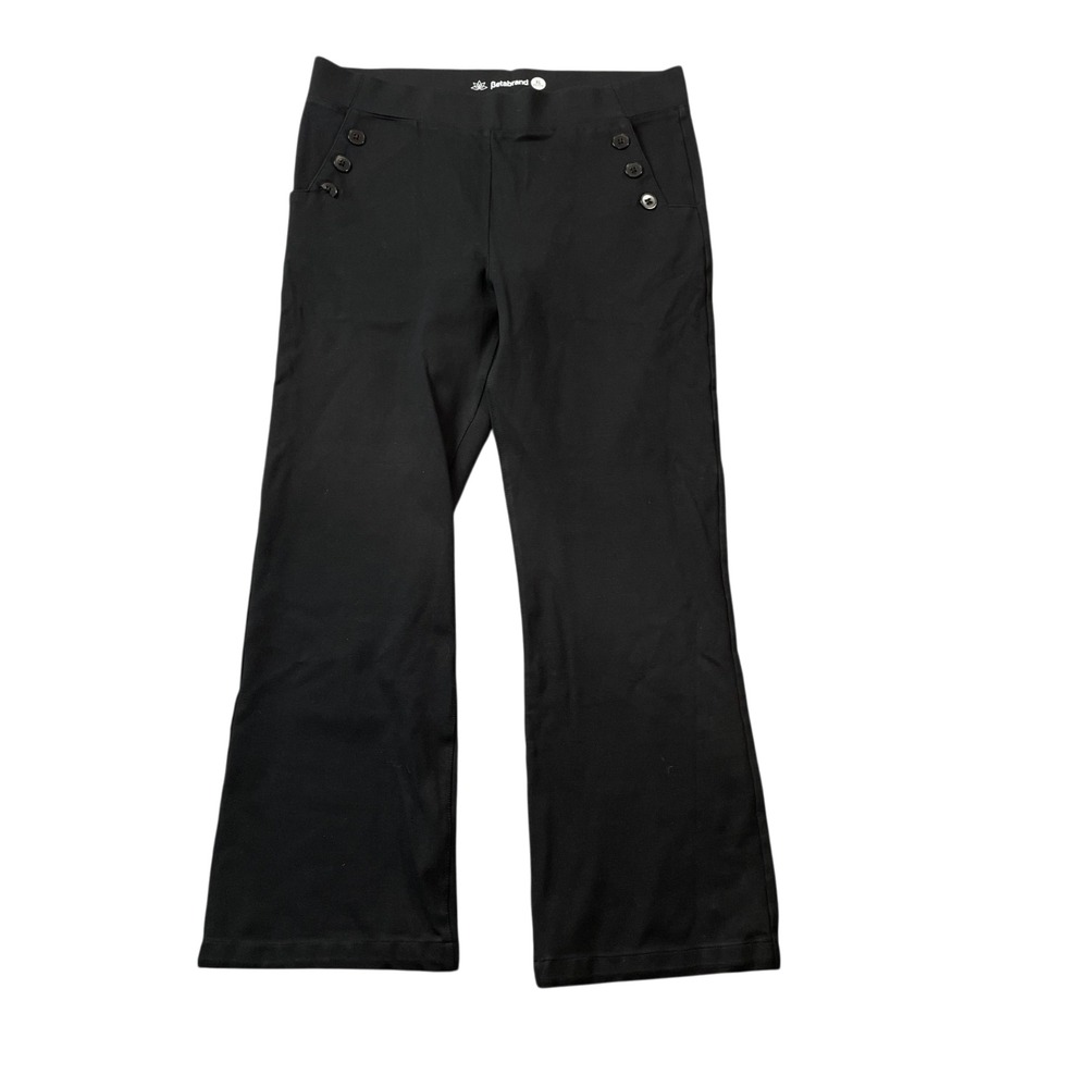Betabrand XL Petite Rayon Blend Elastic Waist Pull On (broken button) see image